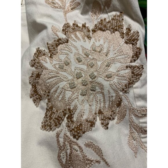 Chicos So Slimming Girlfriend Slim Leg Ankle Pants Size 3.5R size 16 - Picture 3 of 4